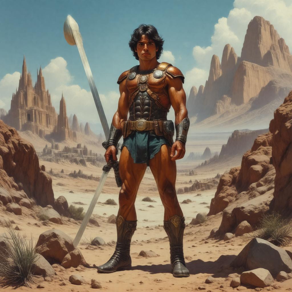 AI-created image of John Carter