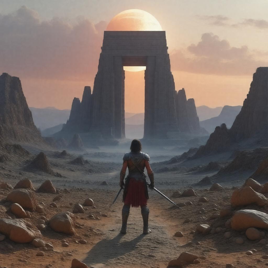 AI-created image of John Carter (film)