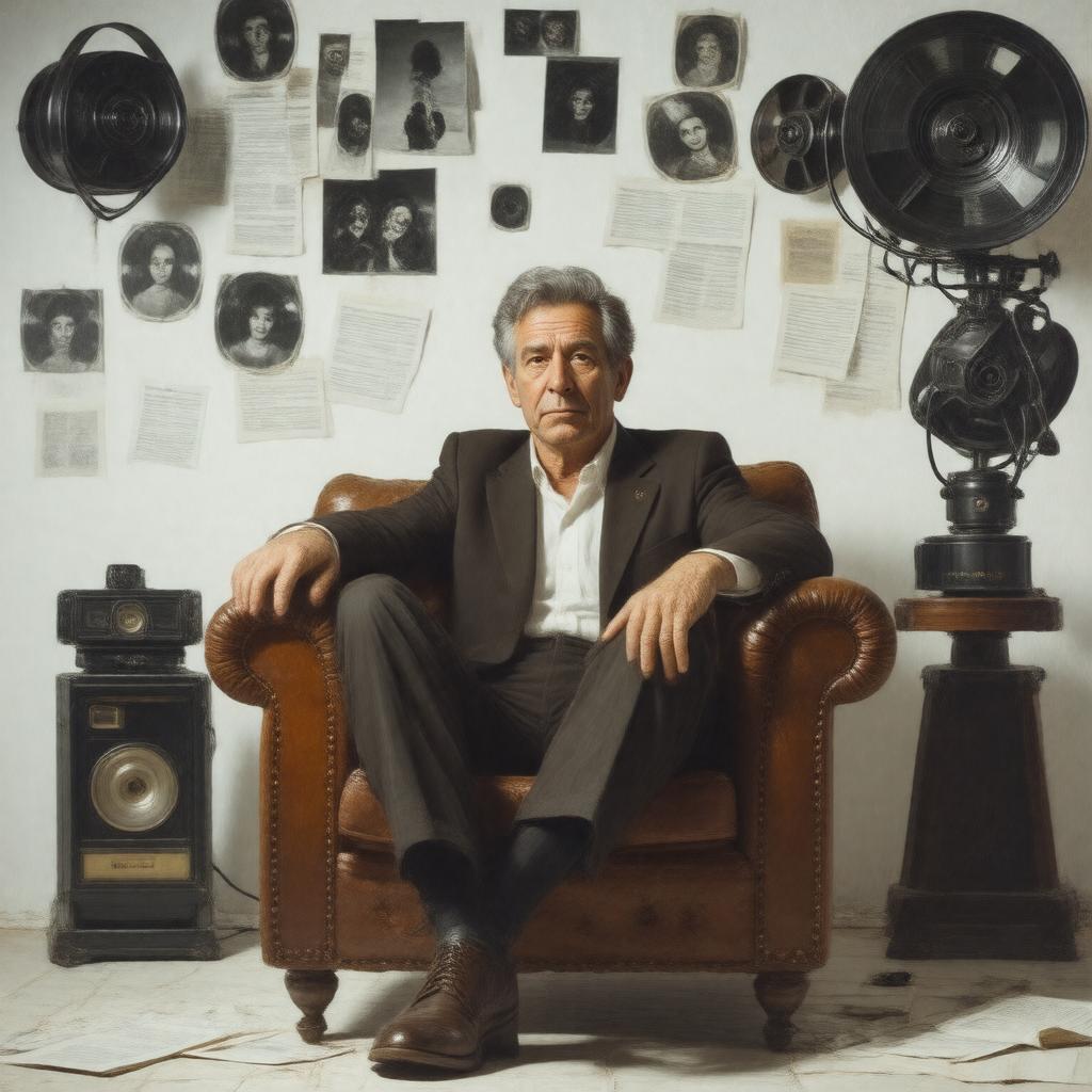 AI-created image of John Cassavetes