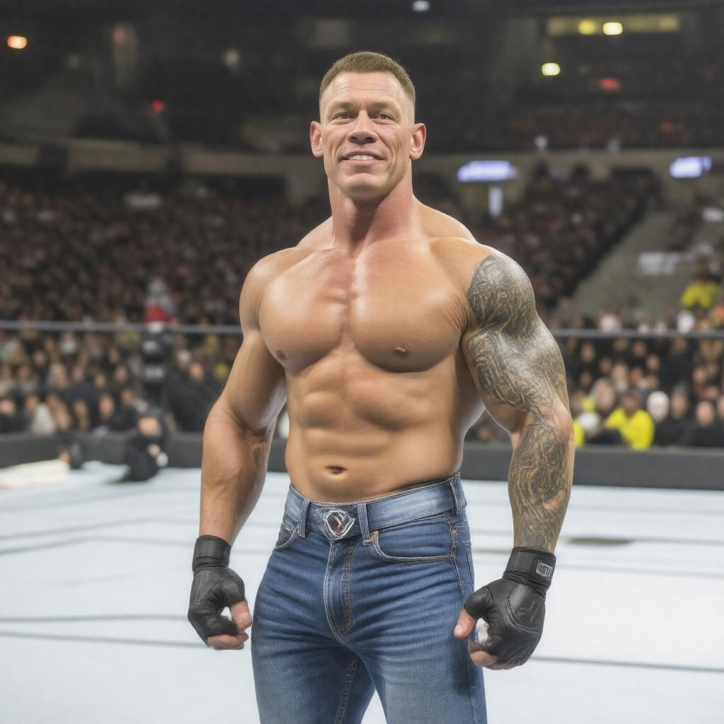AI-created image of John Cena