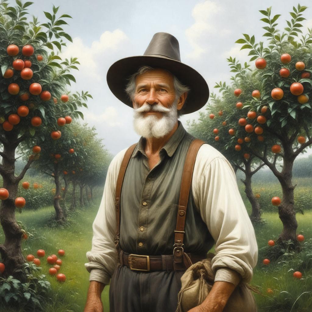 AI-created image of John Chapman