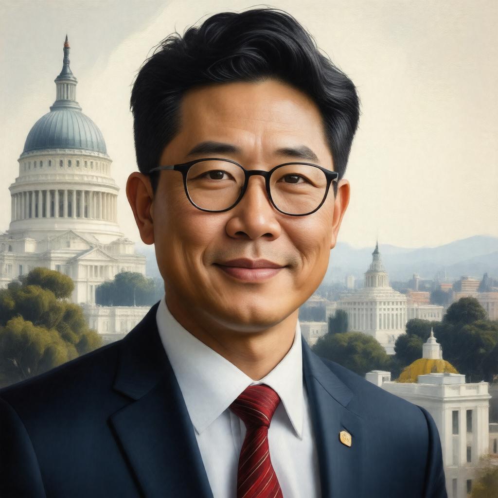 AI-created image of John Chiang