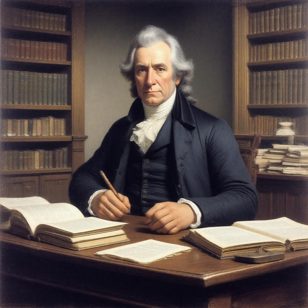 AI-created image of John Church Hamilton