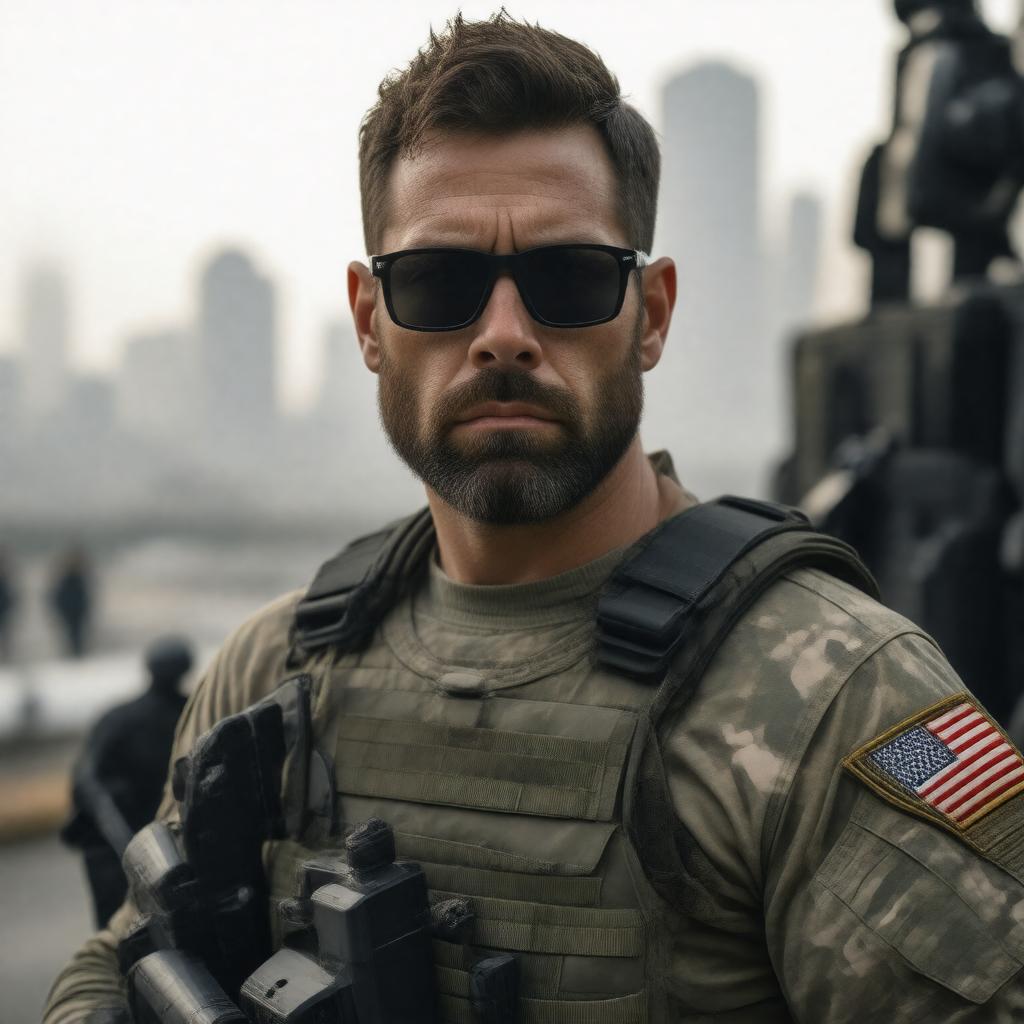 AI-created image of John Clark