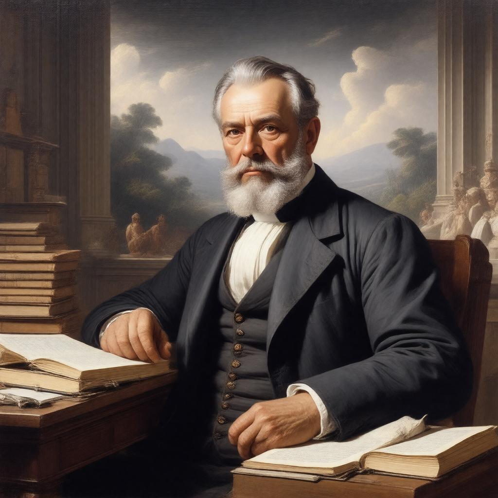 AI-created image of John Colenso