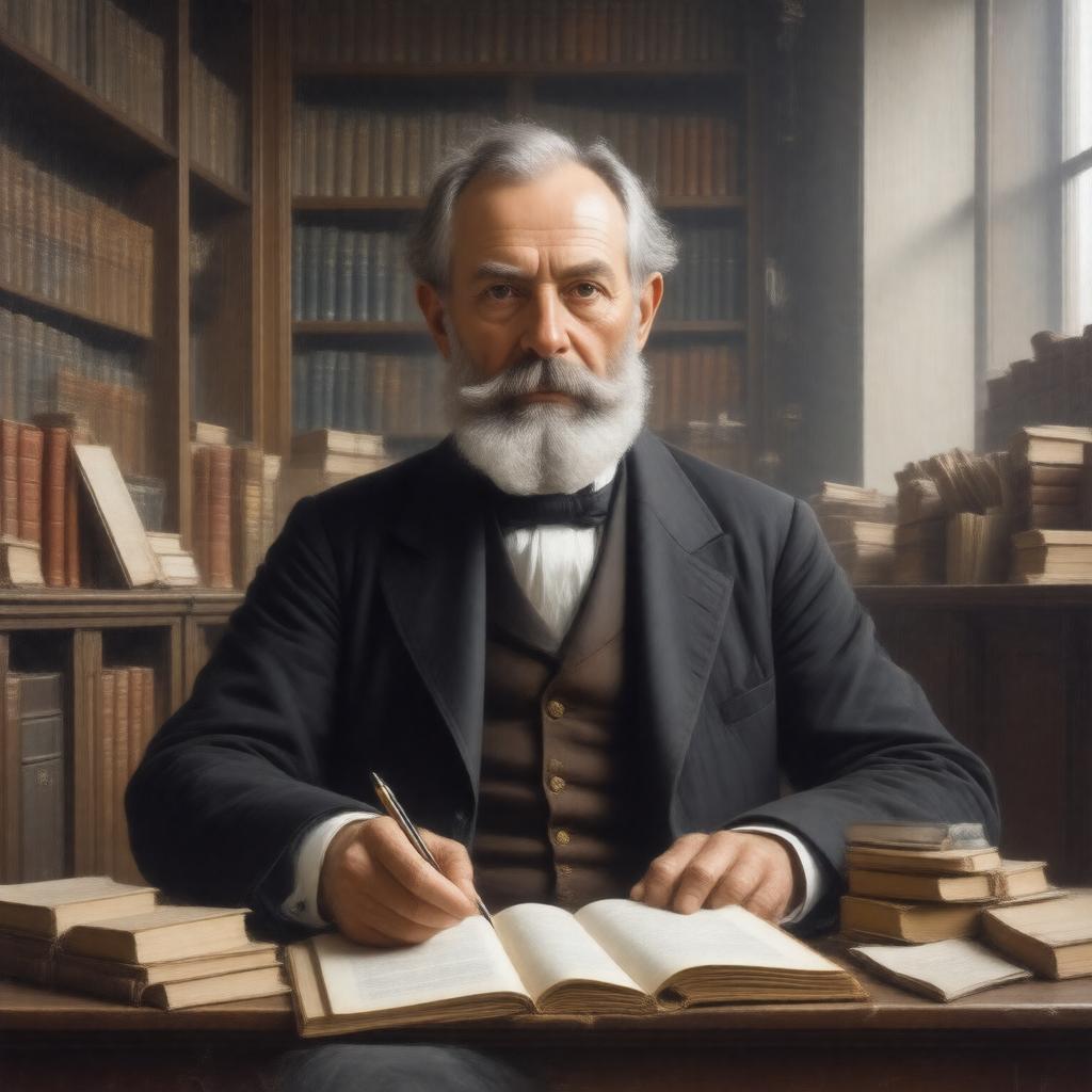 AI-created image of John Cook Wilson