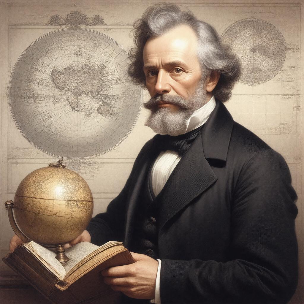 AI-created image of John Couch Adams