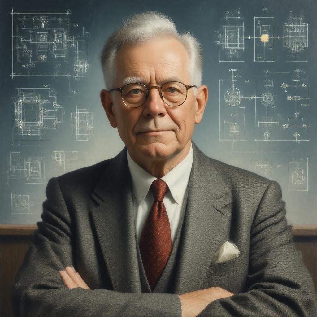 AI-created image of John Cressler