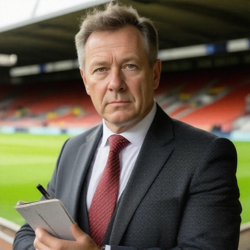 Click to view larger image AI-created image of John Cross