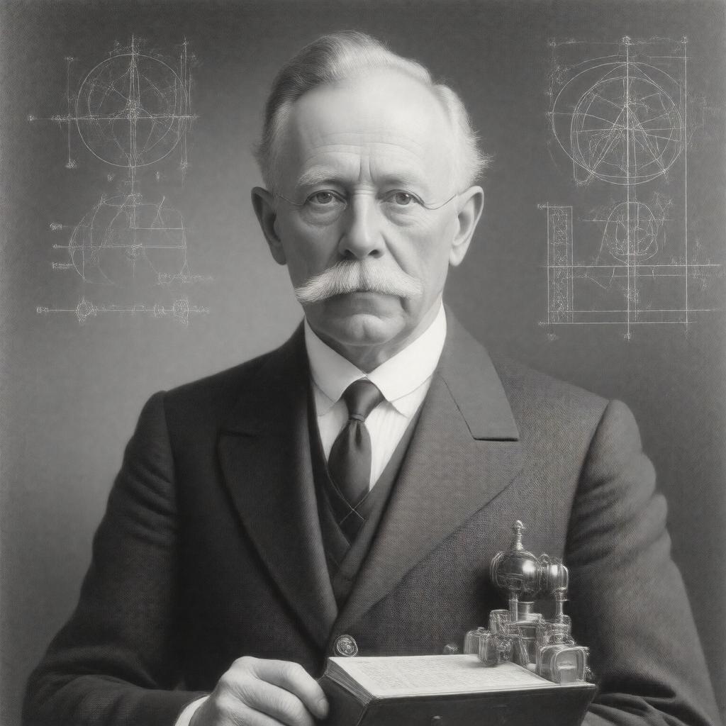 AI-created image of John D. Cockcroft