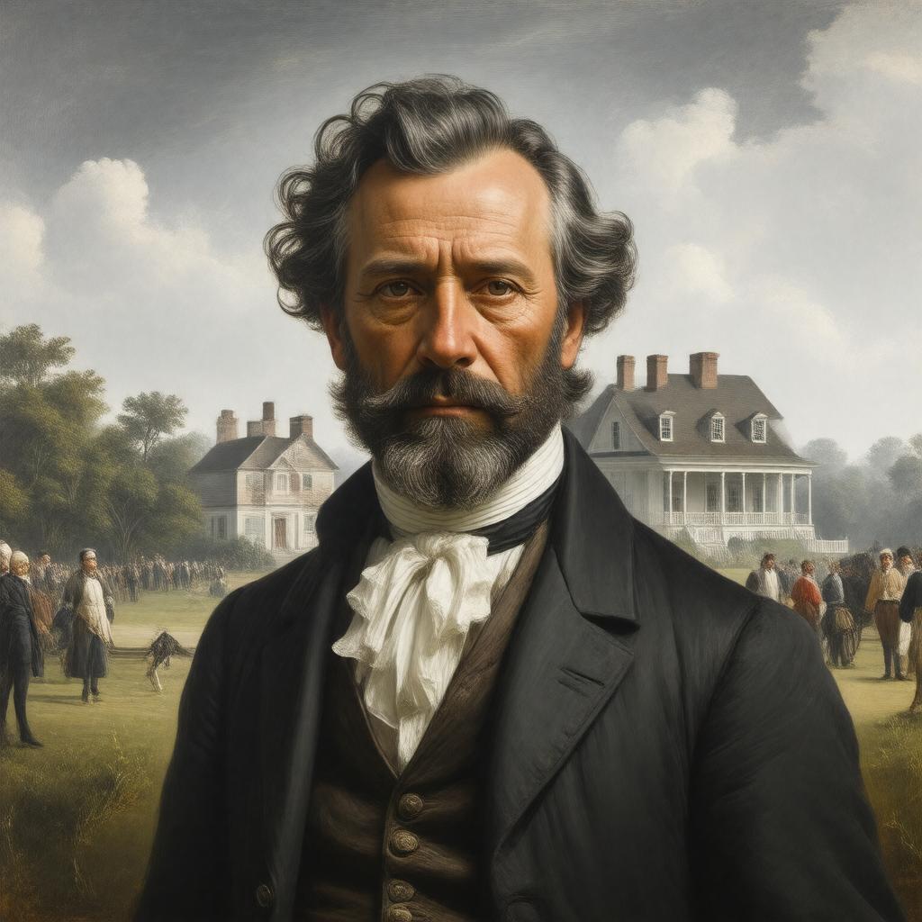 AI-created image of John Dandridge