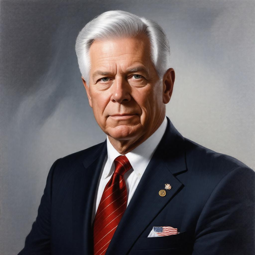 AI-created image of John Danforth