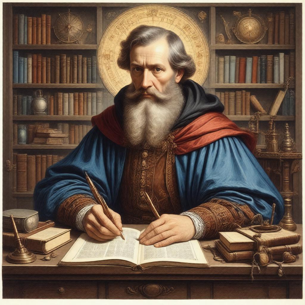 AI-created image of John Dee