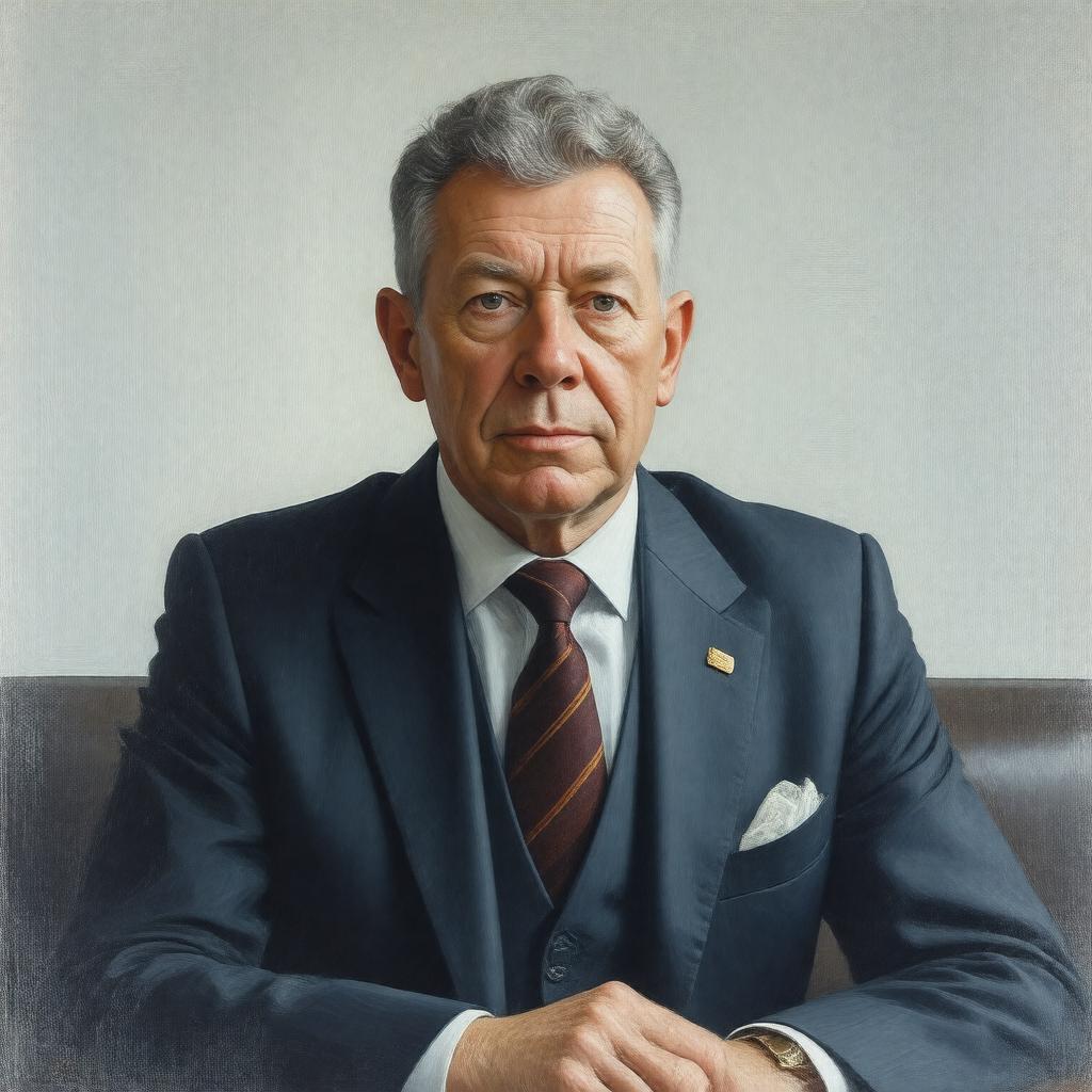 AI-created image of John Denham