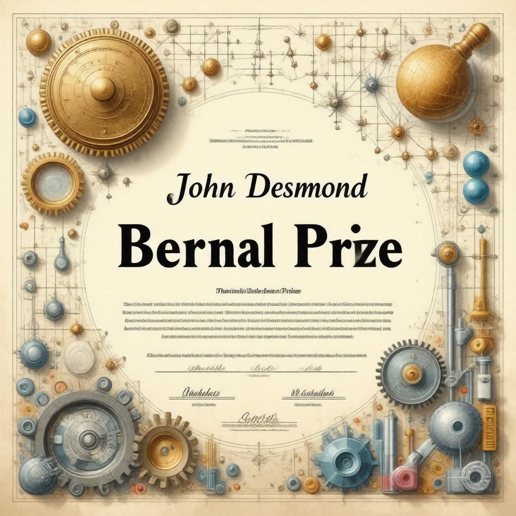 AI-created image of John Desmond Bernal Prize