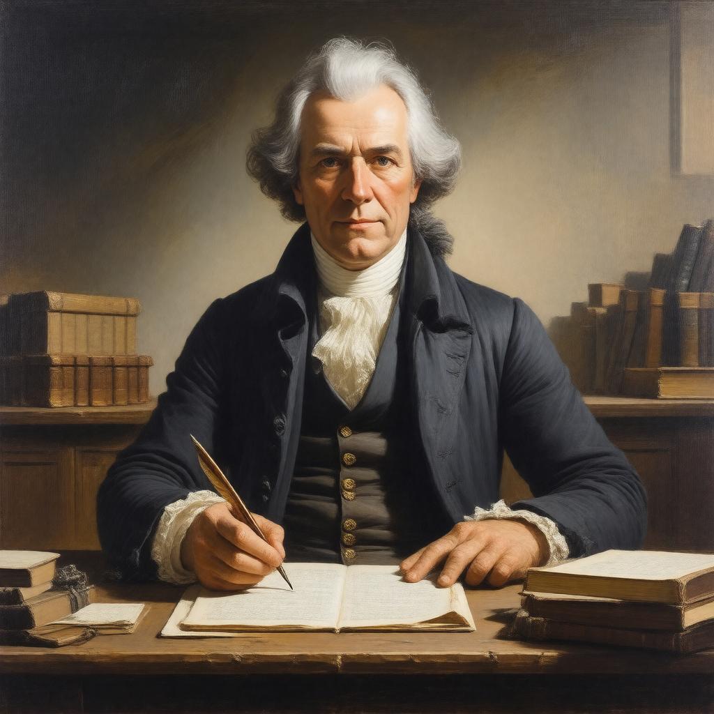 AI-created image of John Dickinson