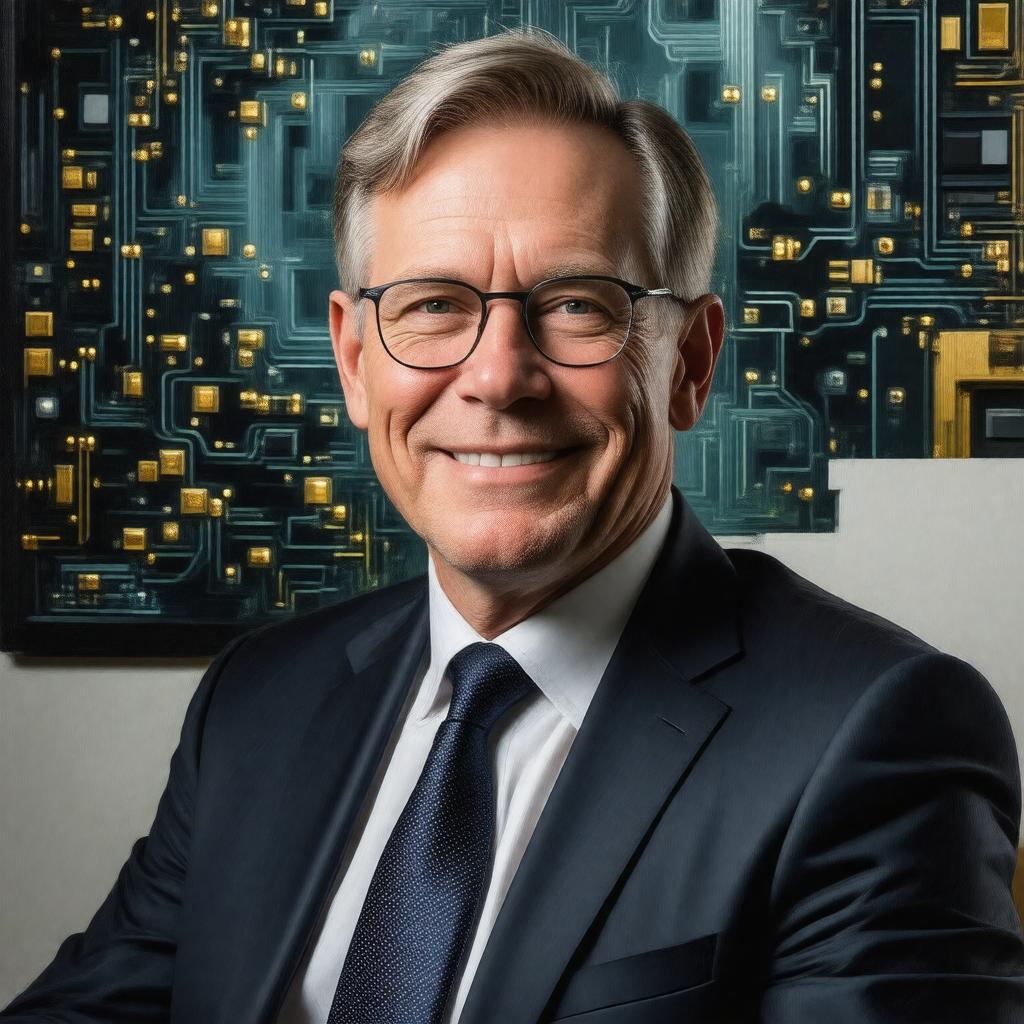 AI-created image of John Doerr