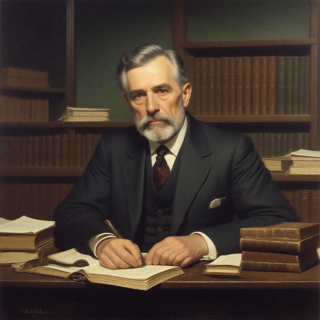 AI-created image of John Dollard