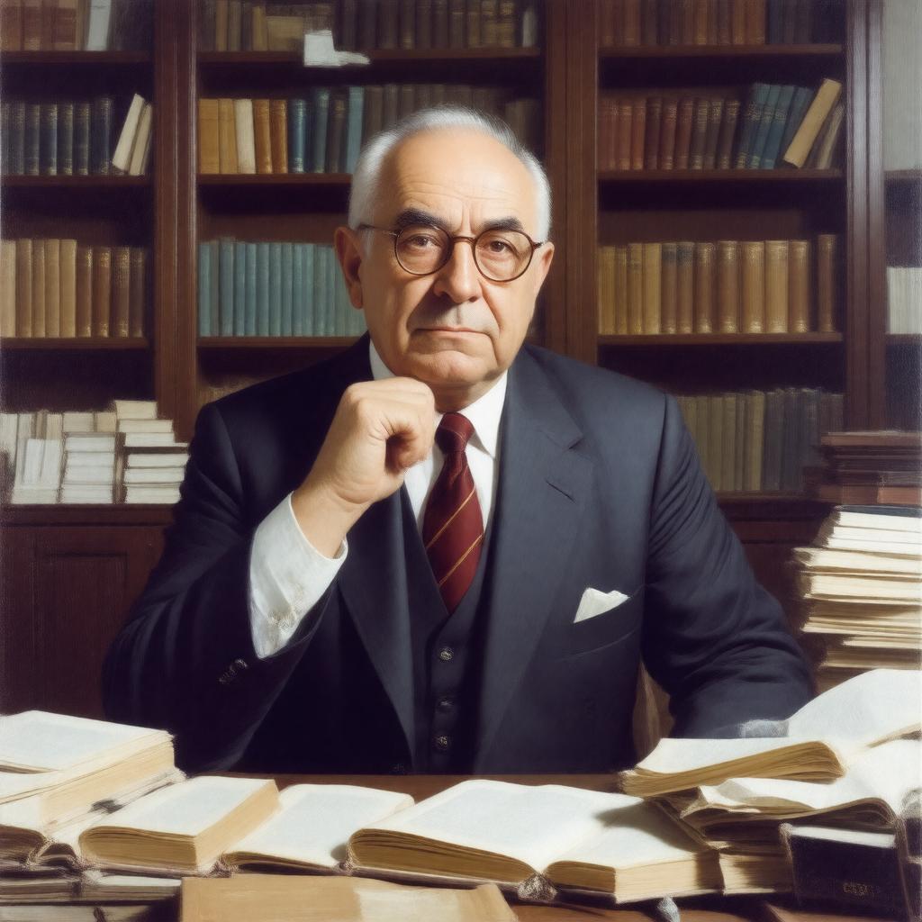 AI-created image of John Dos Passos