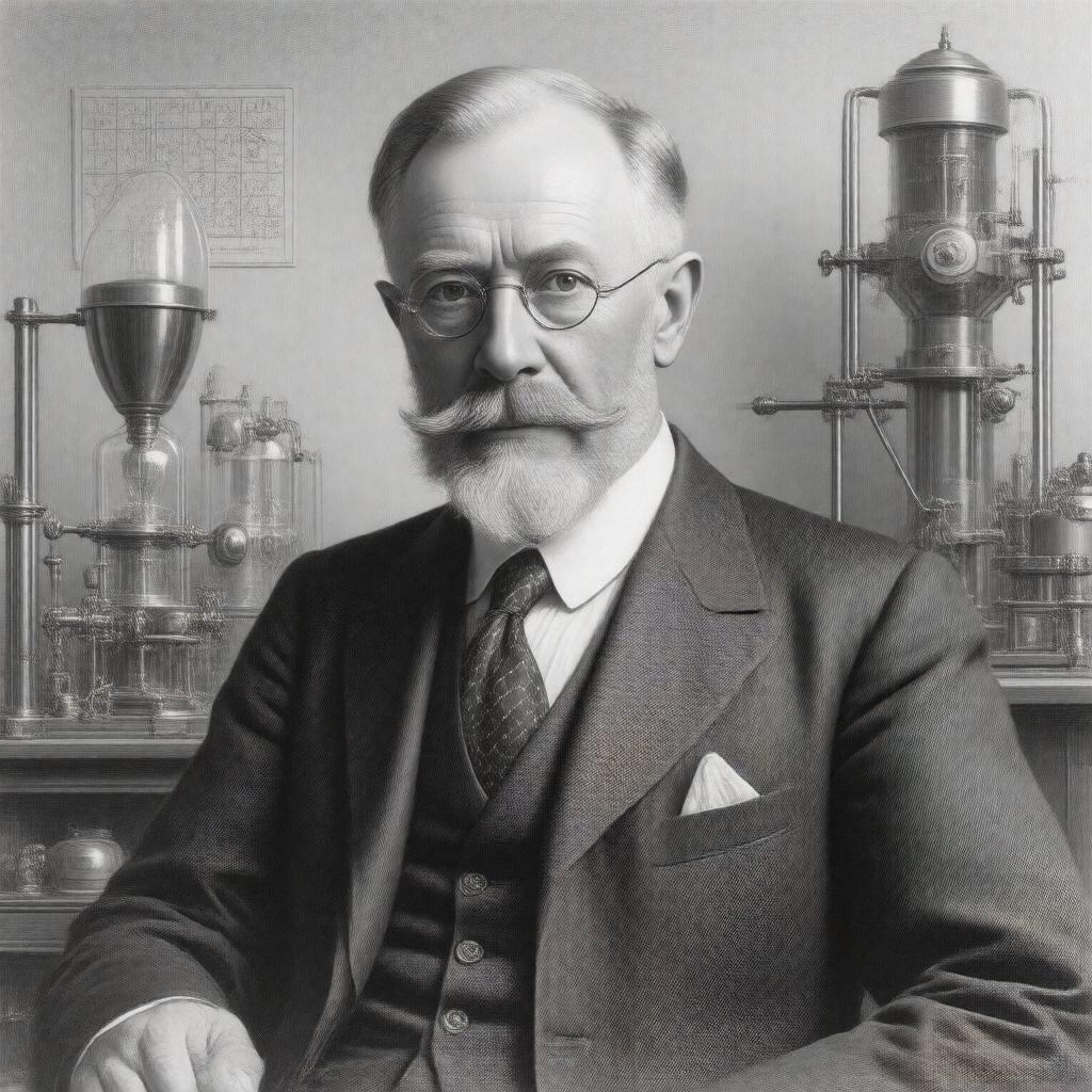 AI-created image of John Douglas Cockcroft