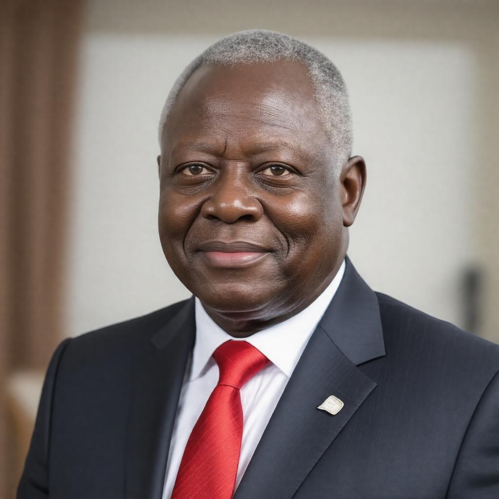 AI-created image of John Dramani Mahama