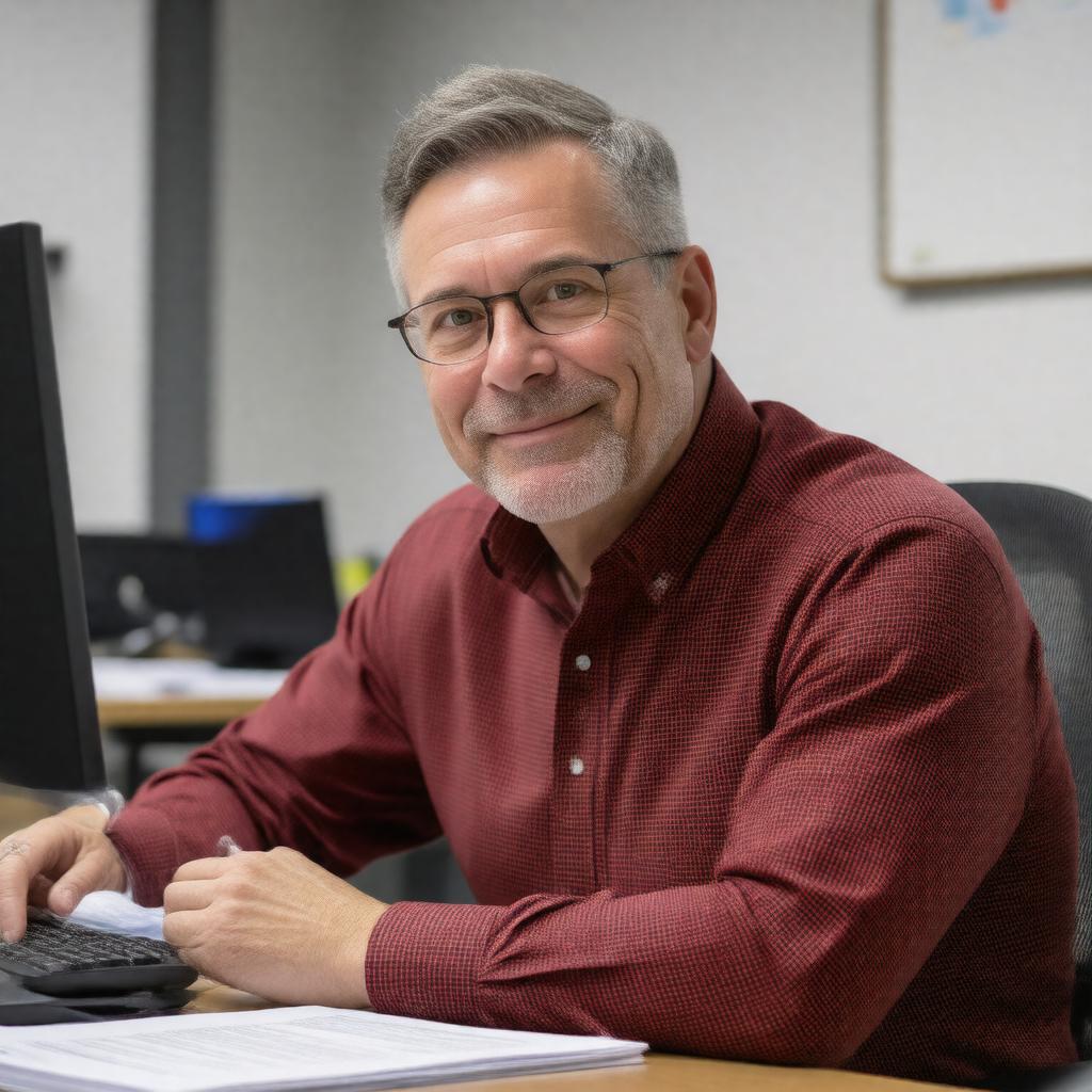 Click to view larger image AI-created image of John Dranow