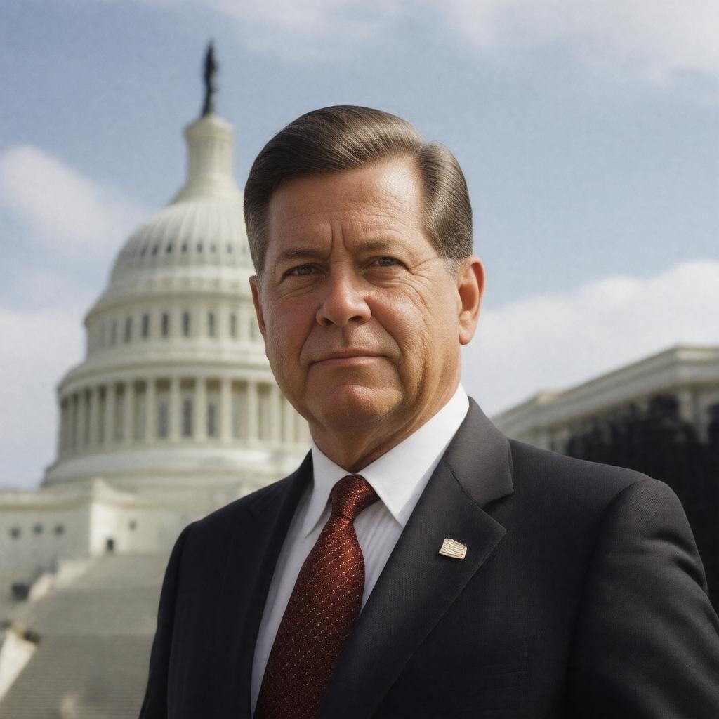 AI-created image of John E. Sununu