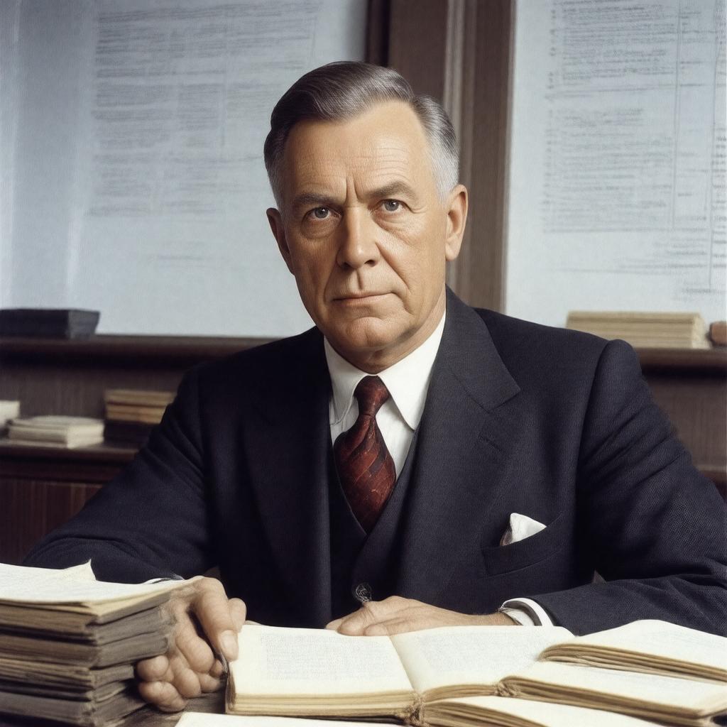 AI-created image of John Edensor Littlewood