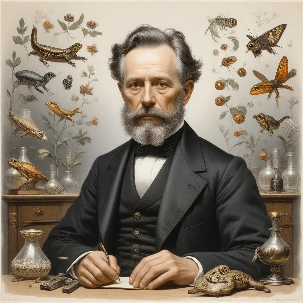 AI-created image of John Edward Gray