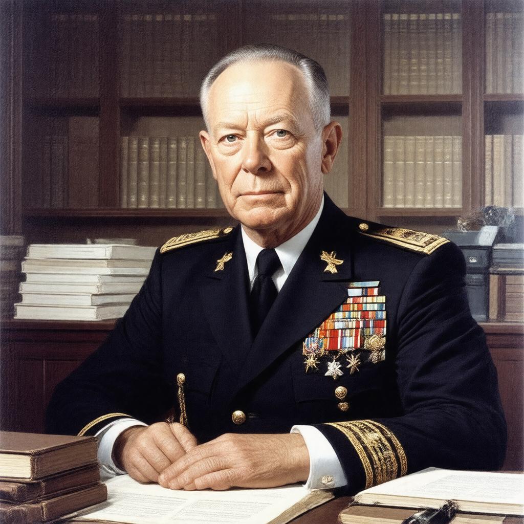 AI-created image of John Eisenhower