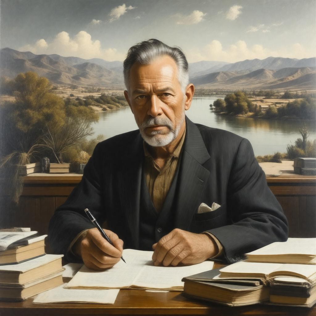 AI-created image of John Ernst Steinbeck