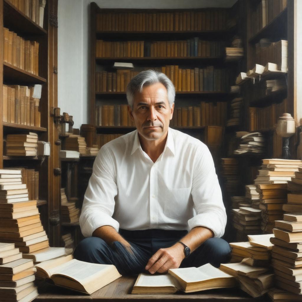 AI-created image of John Evans