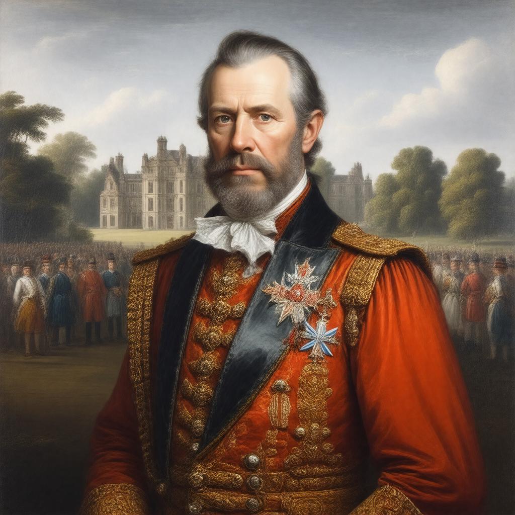 AI-created image of John Fane, 11th Earl of Westmorland