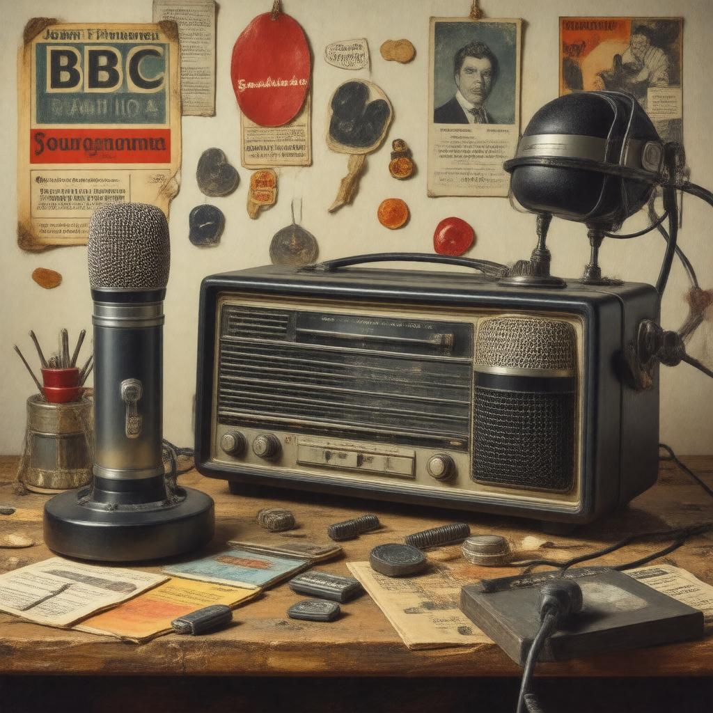 Click to view larger image AI-created image of John Finnemore's Souvenir Programme