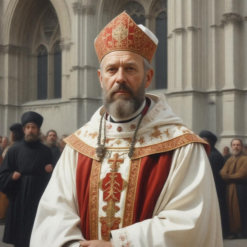 AI-created image of John Fisher