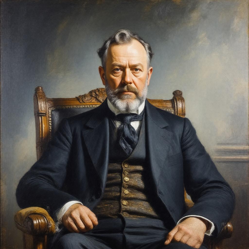 AI-created image of John Floyd Peel