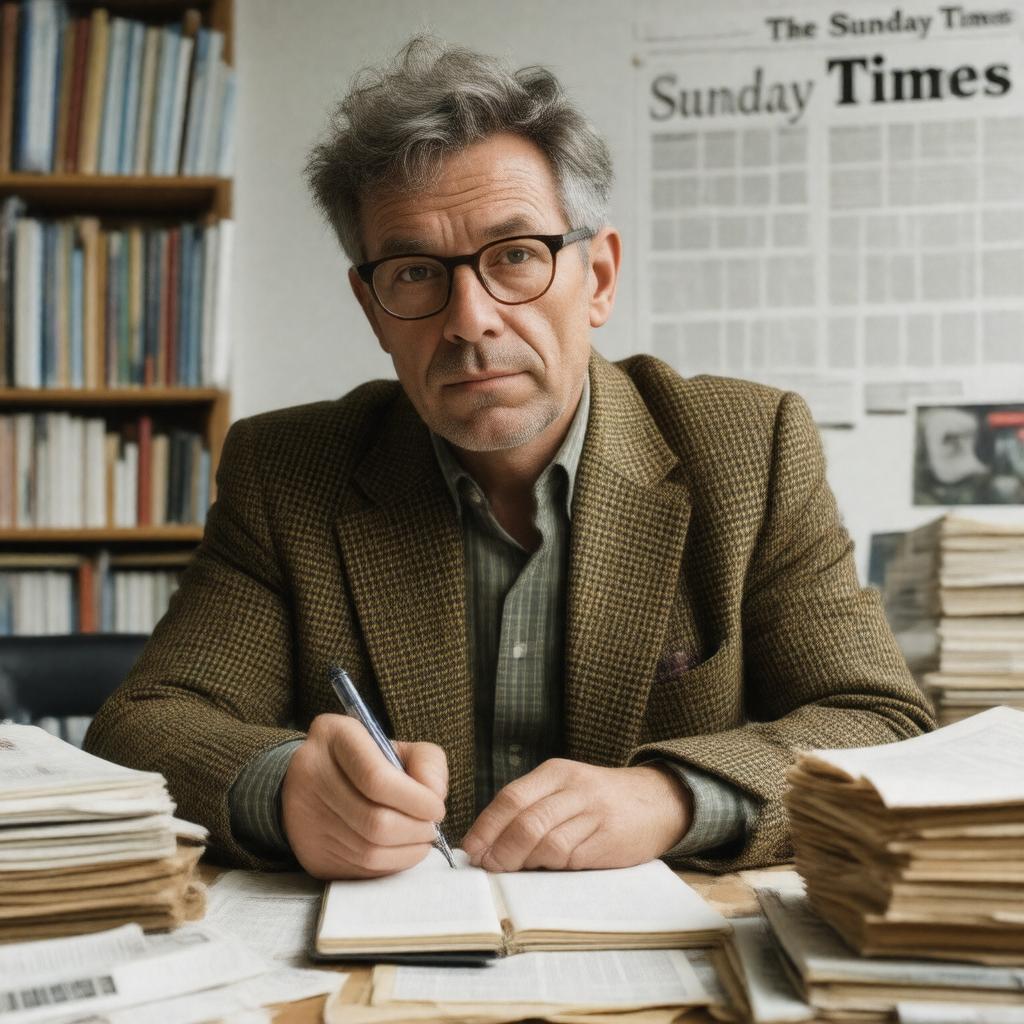 AI-created image of John Follain