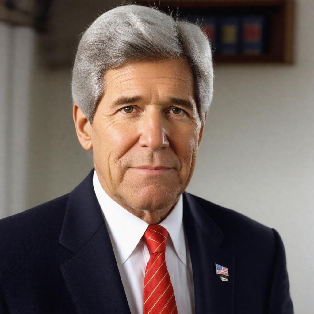 AI-created image of John Forbes Kerry