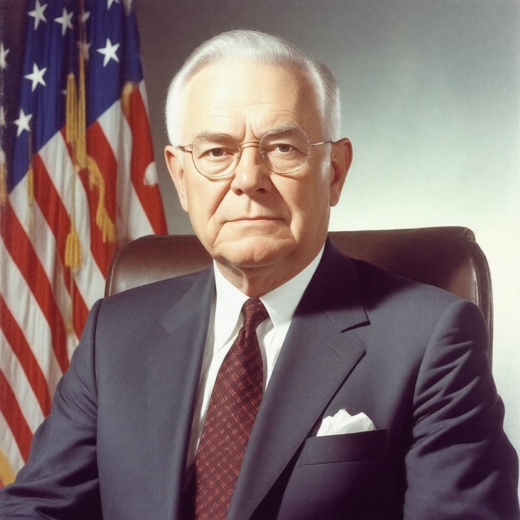 AI-created image of John Foster Dulles