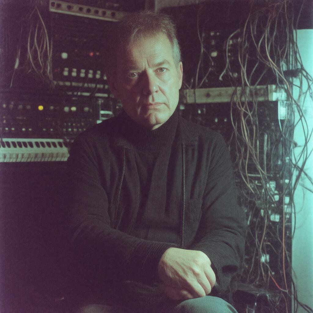 AI-created image of John Foxx