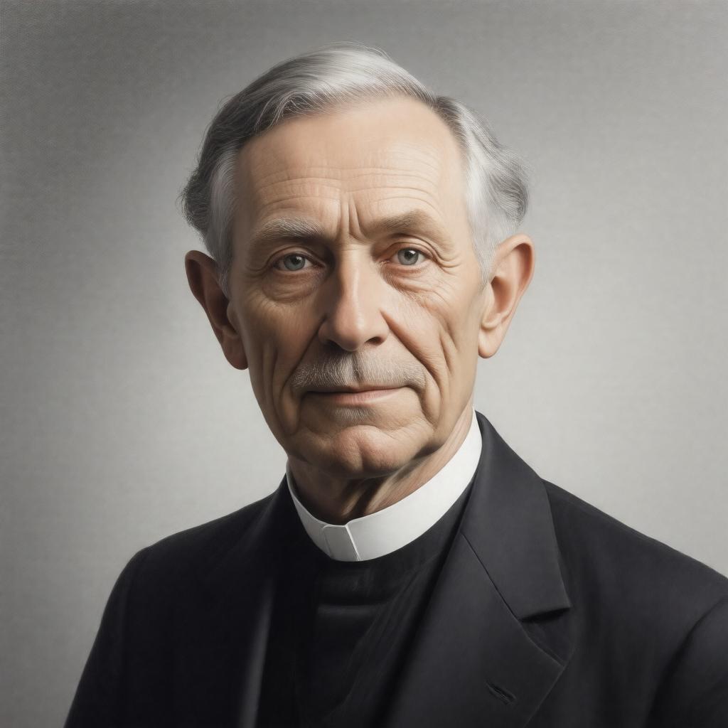 AI-created image of John Francis Reuel Tolkien