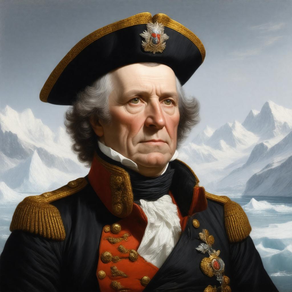 AI-created image of John Franklin