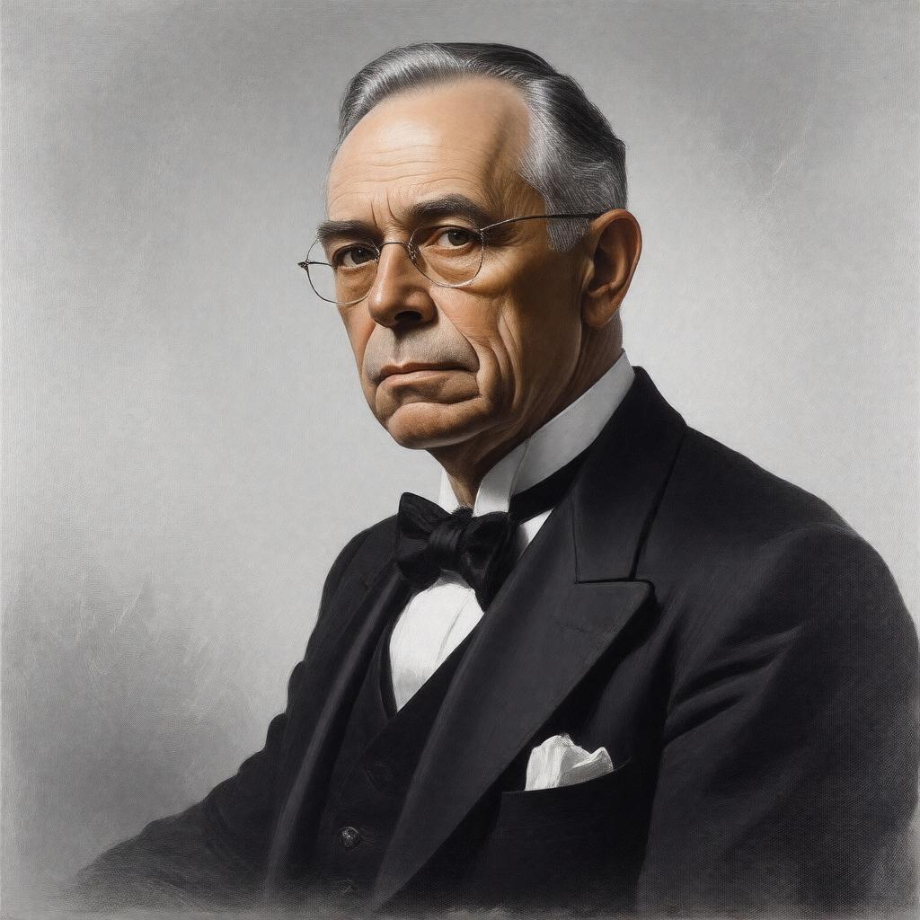 Click to view larger image AI-created image of John Franklin Farmer