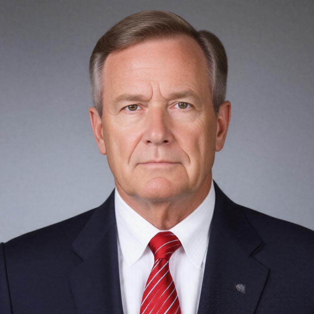 AI-created image of John G. Rowland