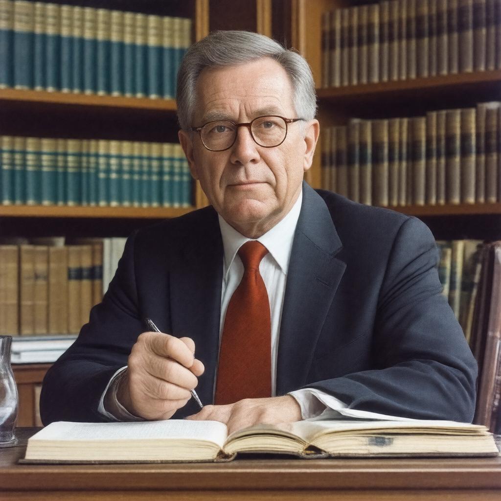 AI-created image of John Gaddis