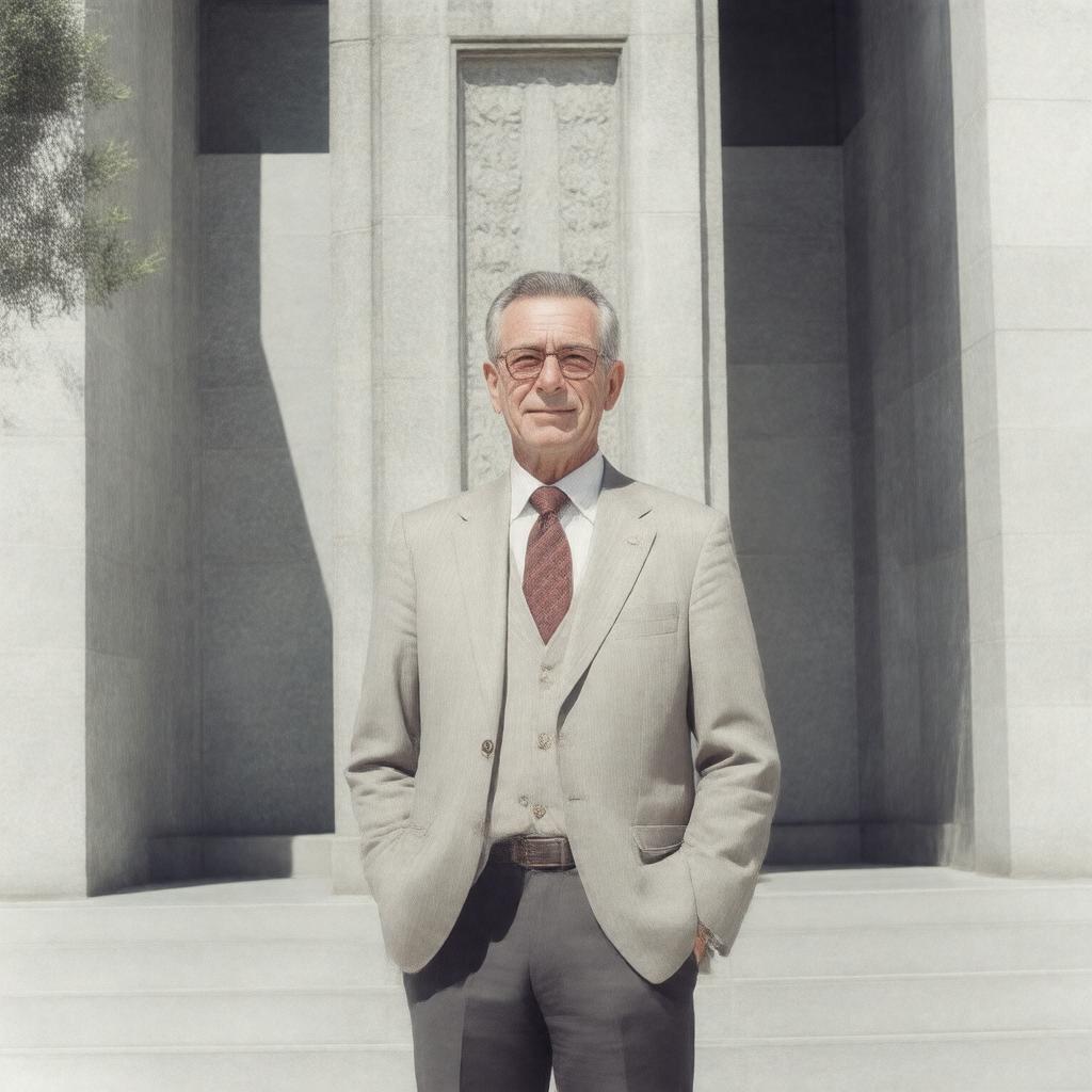 AI-created image of John Galen Howard