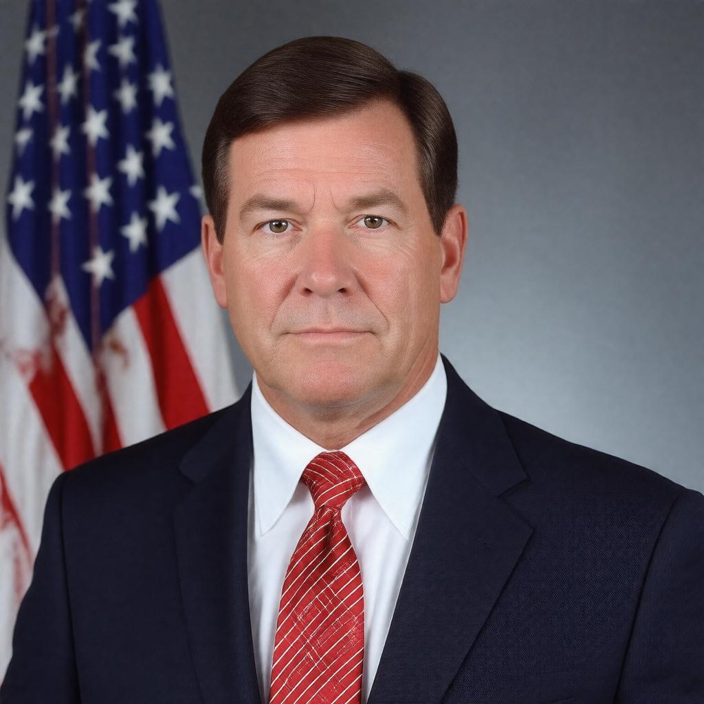 AI-created image of John Garamendi