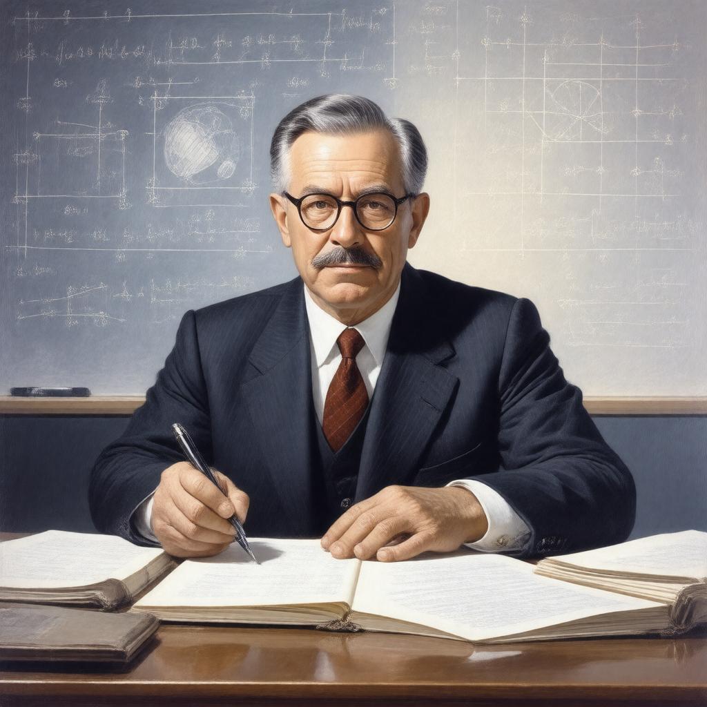 AI-created image of John George Costas