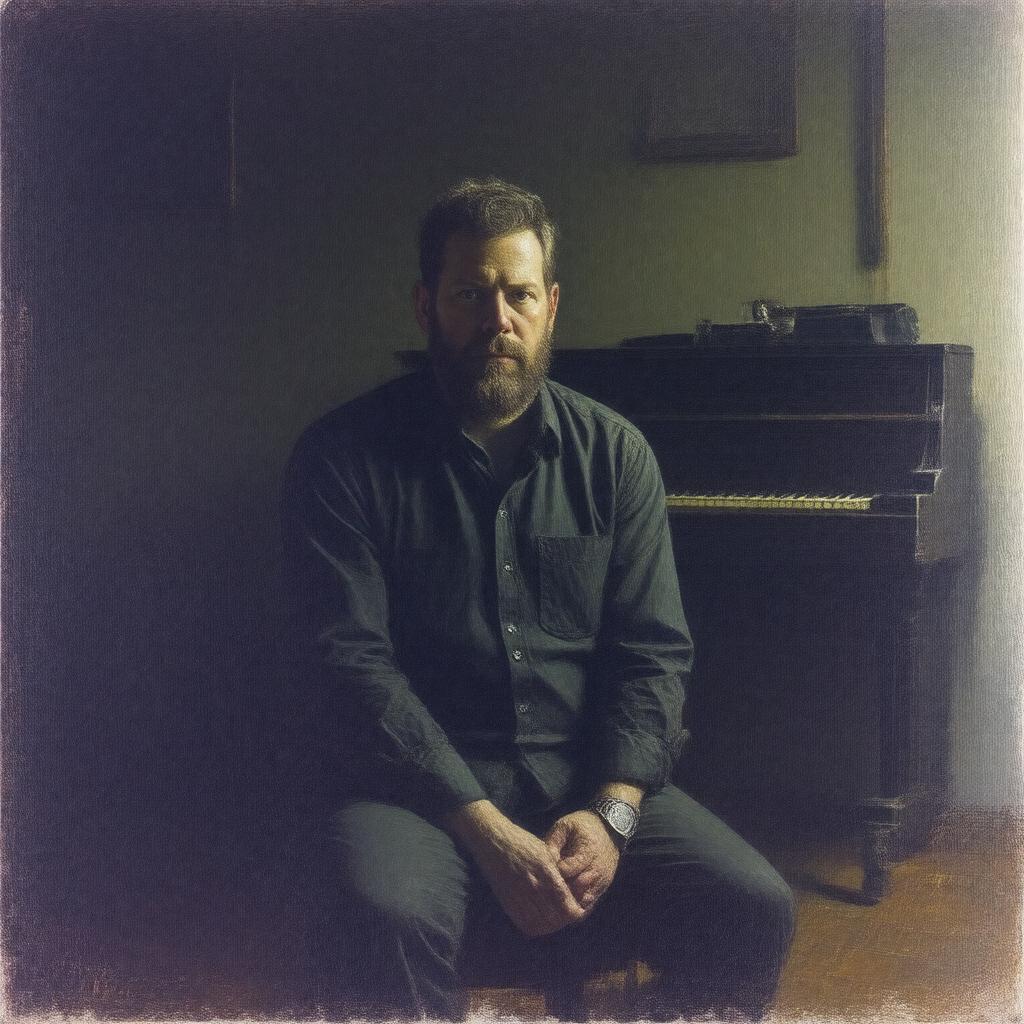 AI-created image of John Grant