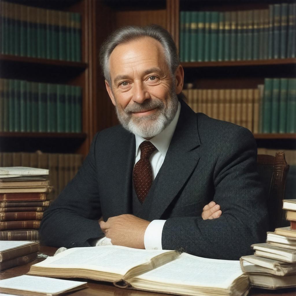 AI-created image of John H. Conway